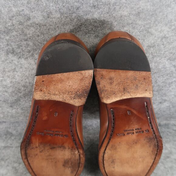 To Boot Shoes Men 8 Oxford Cap Toe Formal Calf Leather Brandon II Classic Cognac - Picture 14 of 16